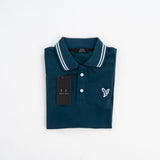 Men’s Cotton Polo-Style T-Shirt
