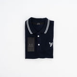 Men’s Cotton Polo-Style T-Shirt