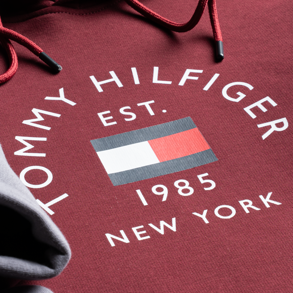 Unisex Hoodie New Work  -  Burgundy