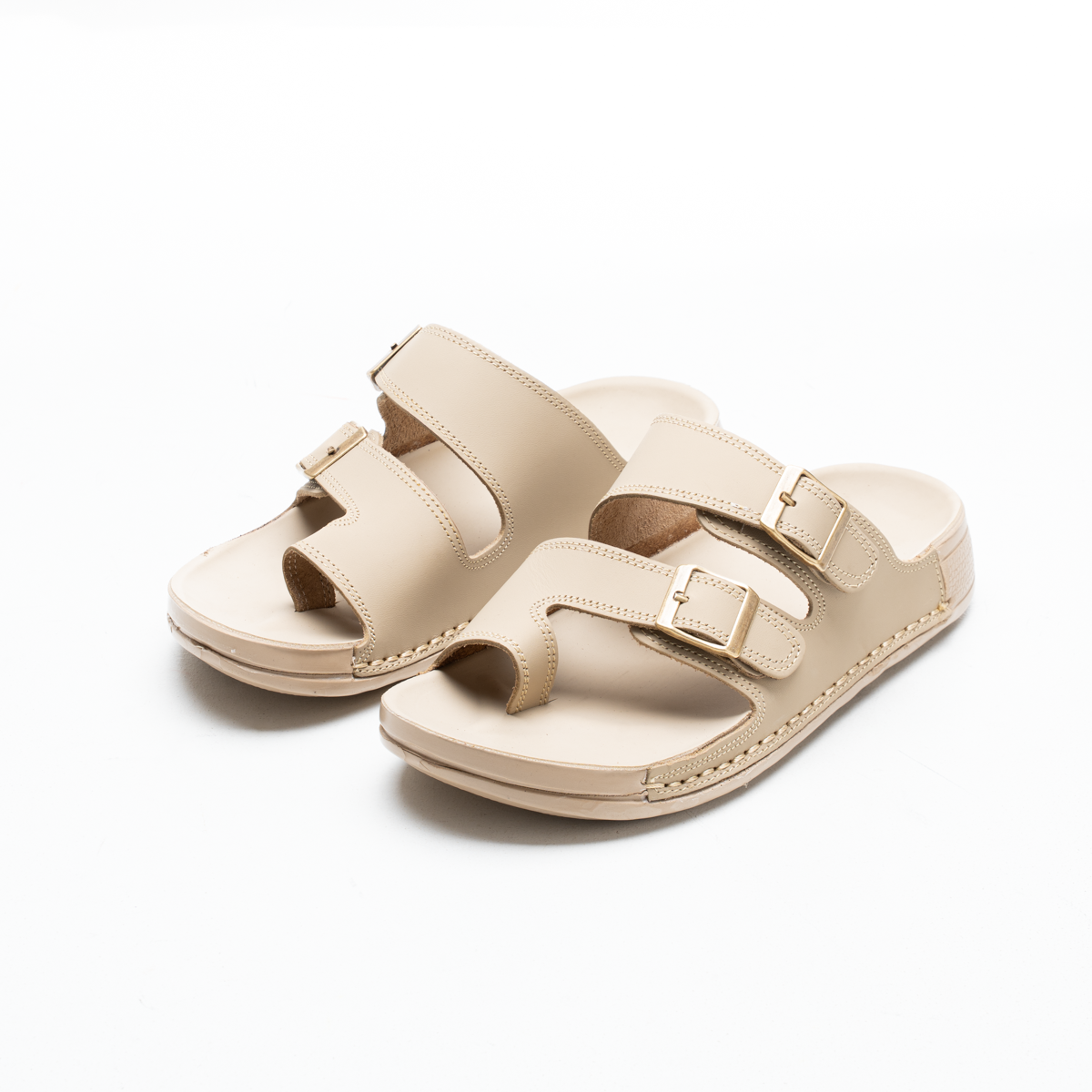 Prada Men’s Leather Toe Sandal