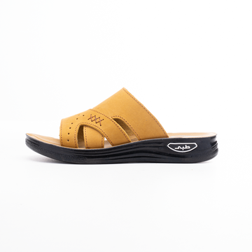 Leather Comfort Slide Sandal