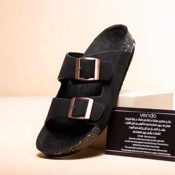 Premium Double Buckle Slipper