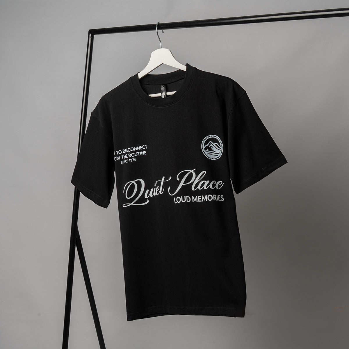 Quite Place Oversized T-Shirt – 100% Bolivar Cotton