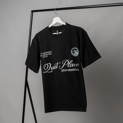 Quite Place Oversized T-Shirt – 100% Bolivar Cotton