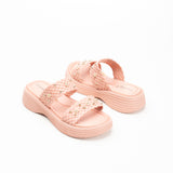 Elegant Women’s EVA Slide – Crystal Accent