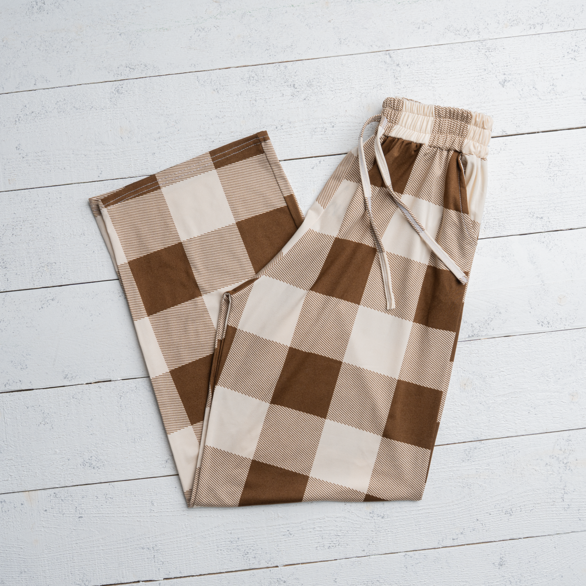 Checkered Unisex Pants
