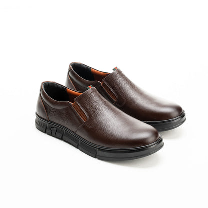 Kan7 Slip-On Leather Shoes – Formal & Comfortable