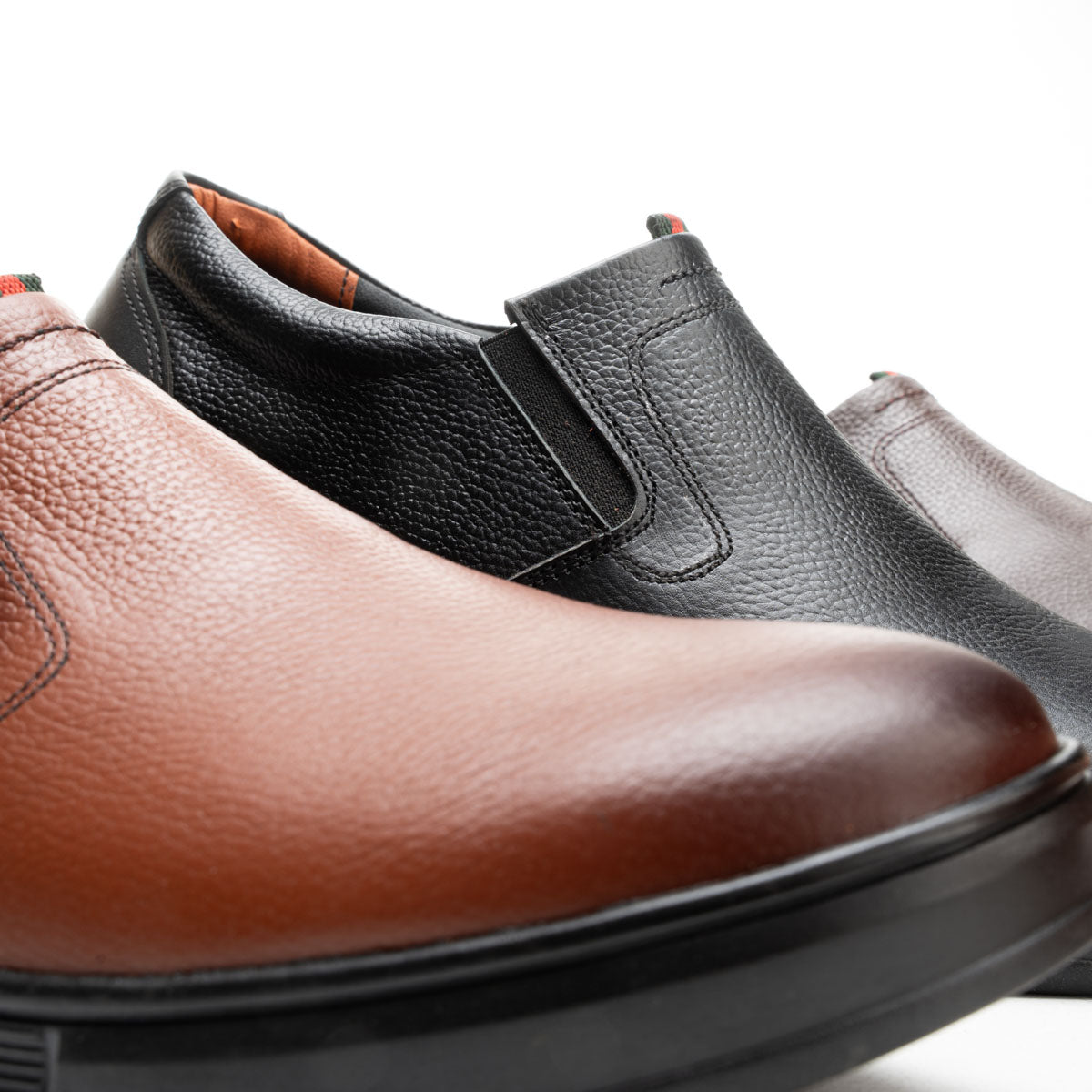 Kan7 Slip-On Leather Shoes – Formal & Comfortable
