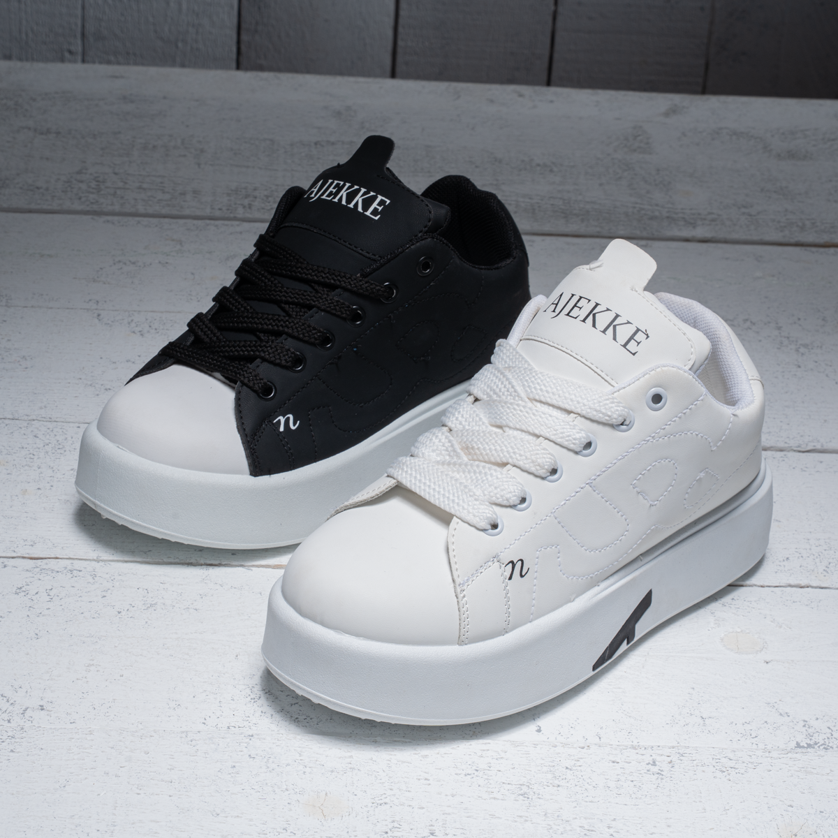 premium platform sneakers