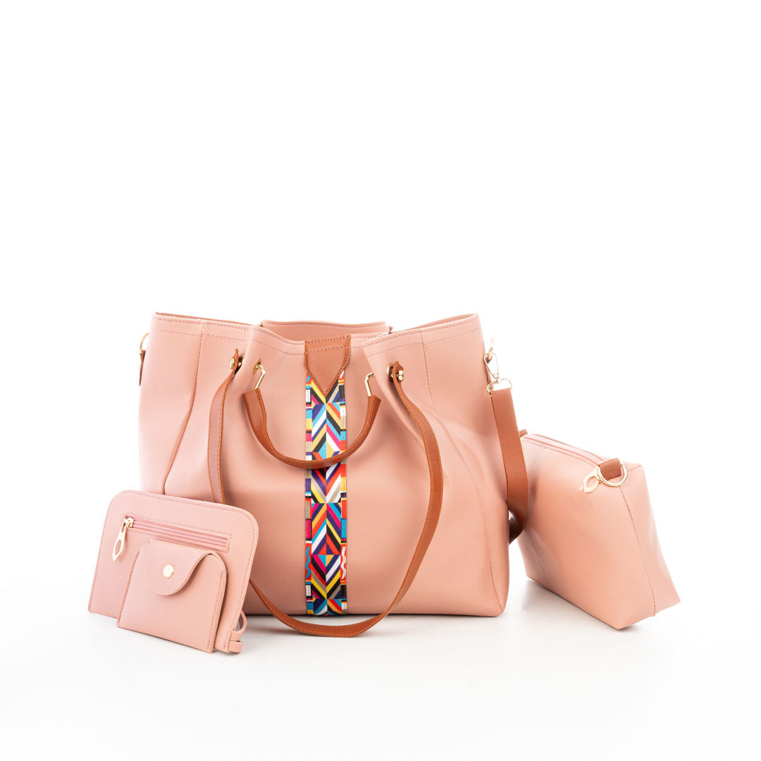 Women’s 4-Piece Leather Bag Set