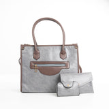Women’s 3-Piece Leather Bag Set