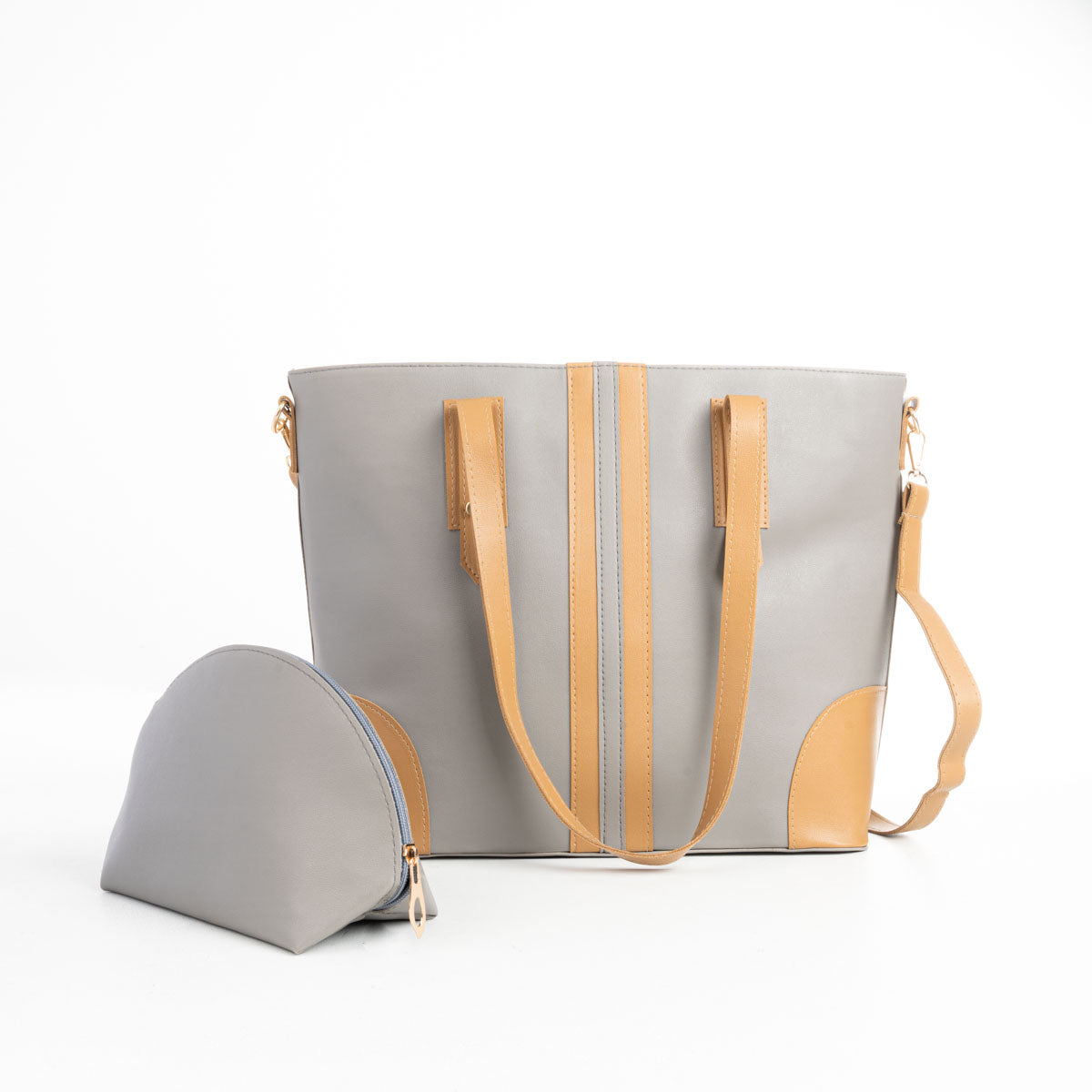 Elegant Women’s Leather Handbag Set
