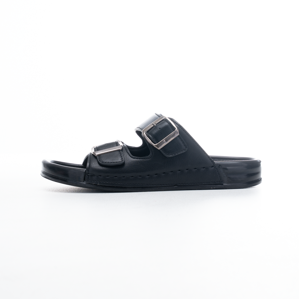 Men's Leather Sandals – 2 Buckles