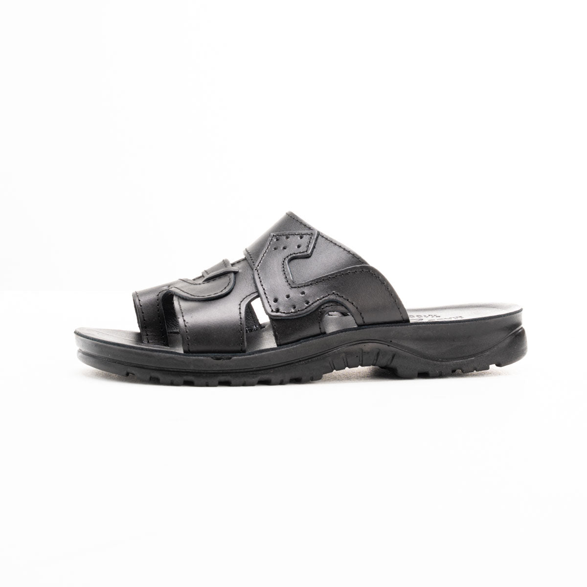 Durable Leather Men’s Slip-On Sandals
