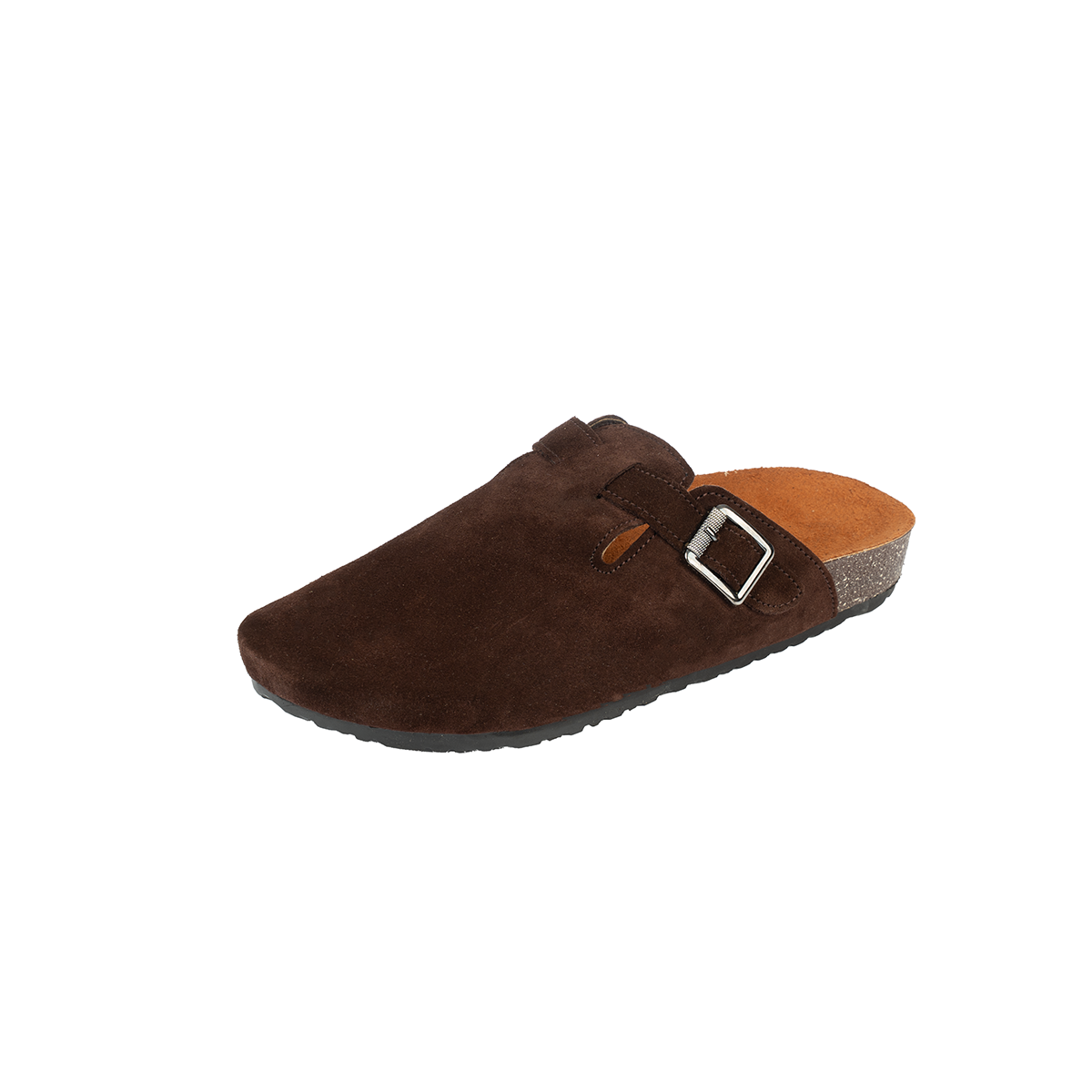 Natural Suede Comfort Clog