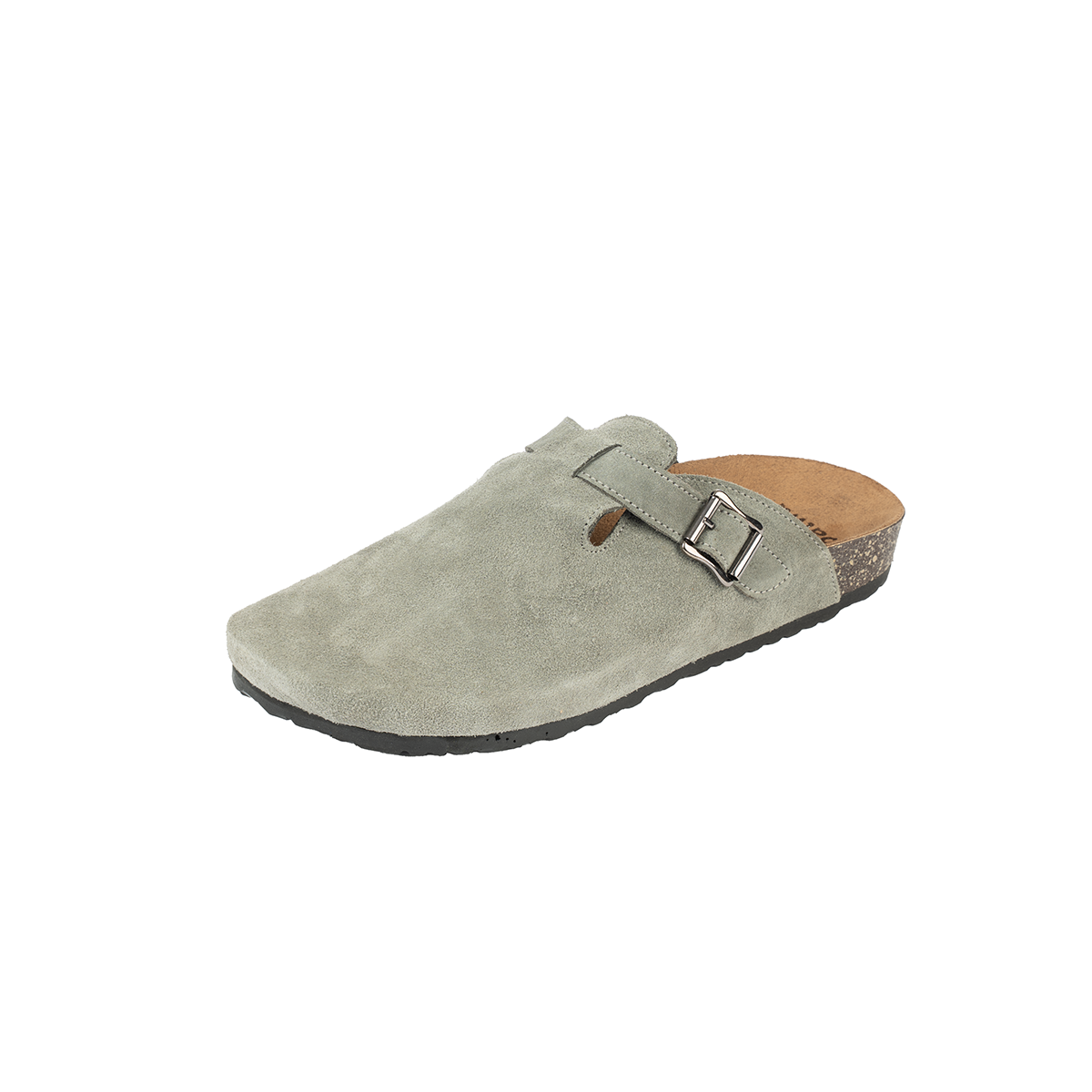 Natural Suede Comfort Clog