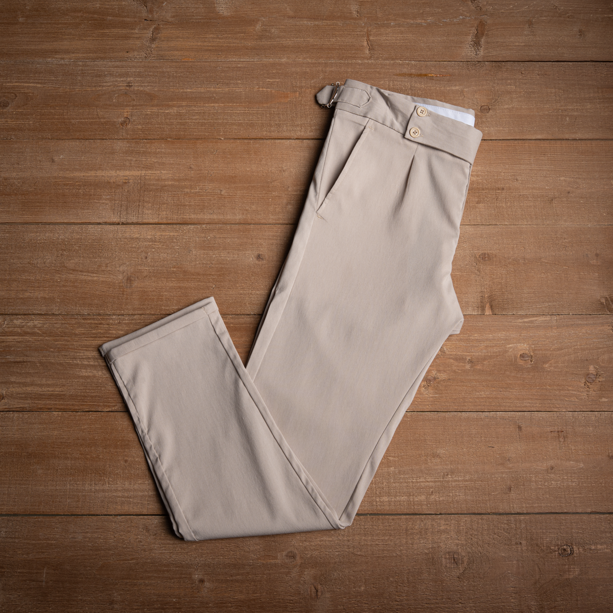 Men's High Waist Classic Soft Pants