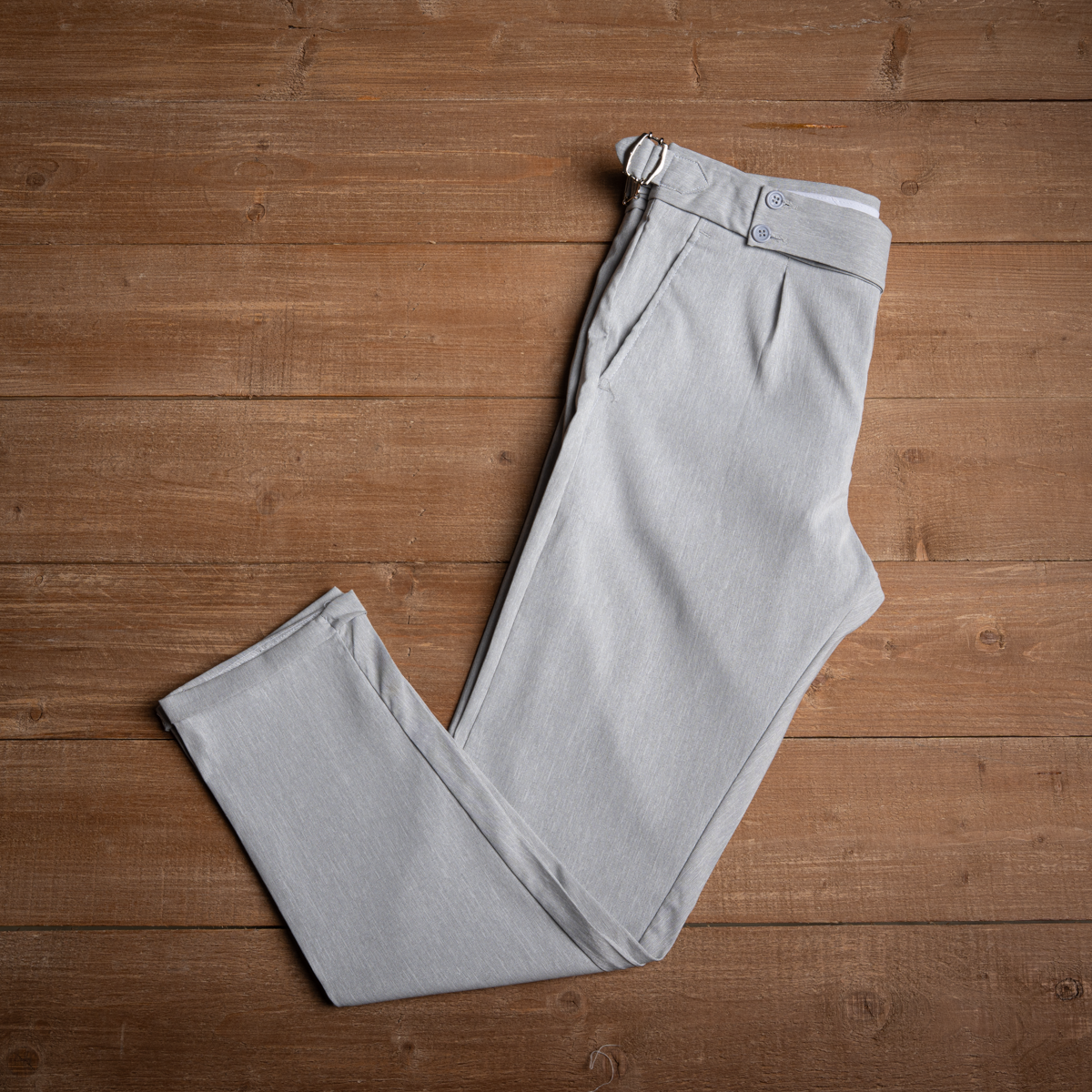 Men's High Waist Classic Soft Pants