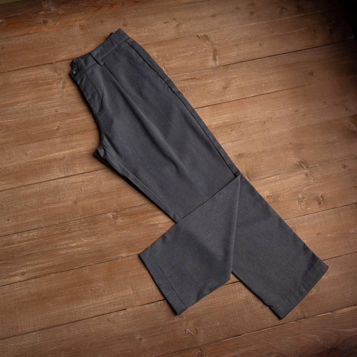 Men's Classic Gabardine Elastic Waist Pants
