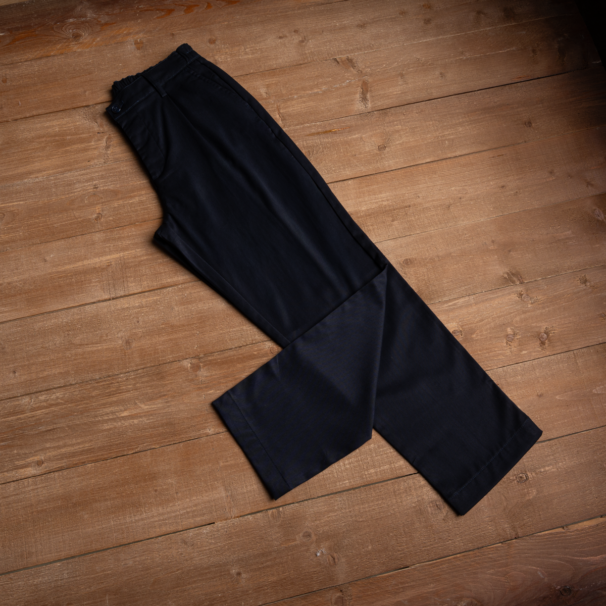 Men's Classic Gabardine Elastic Waist Pants