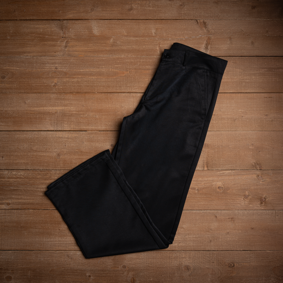 Men's Wide Leg Classic Gabardine Pants