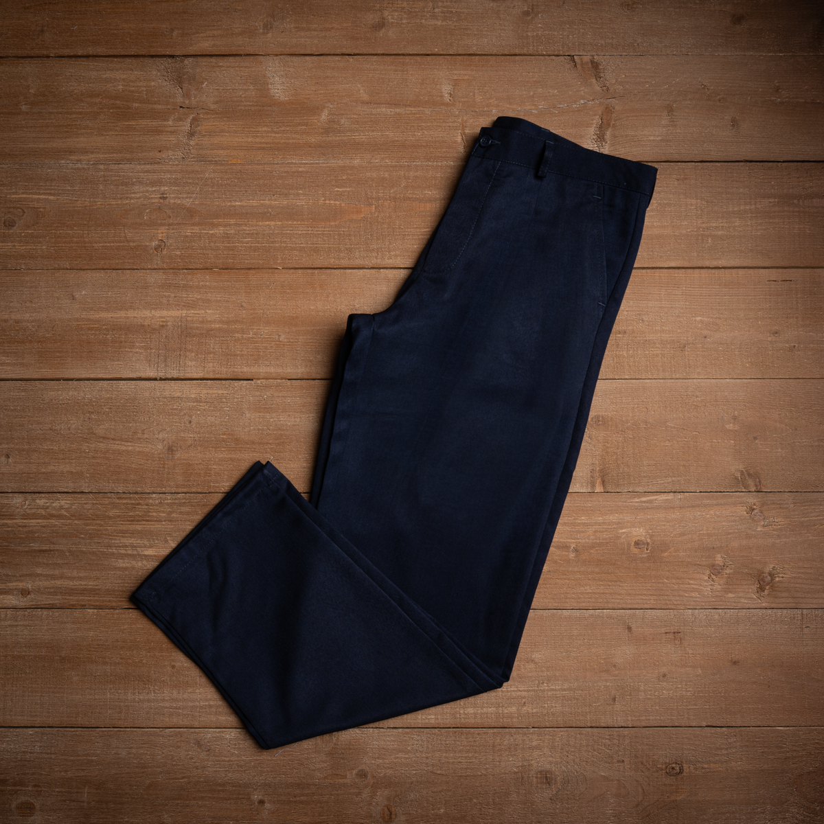 Men's Wide Leg Classic Gabardine Pants