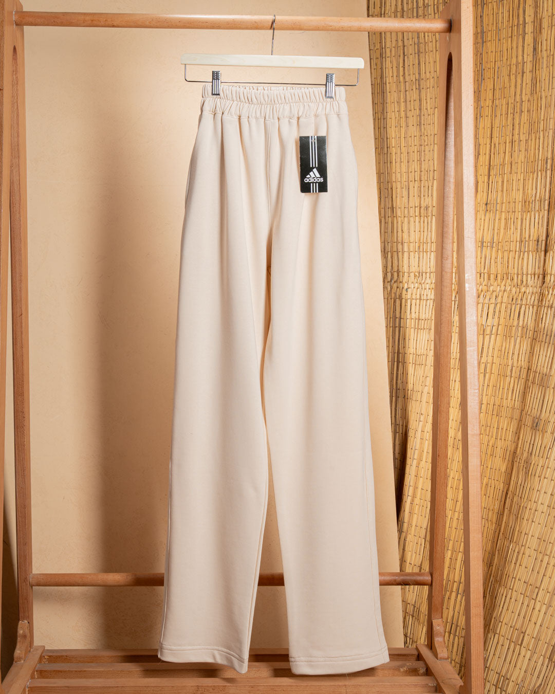 Wide-Leg Cotton Pants