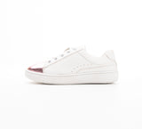 Women's Fashion Sneakers - Metallic & Embroidered Designs