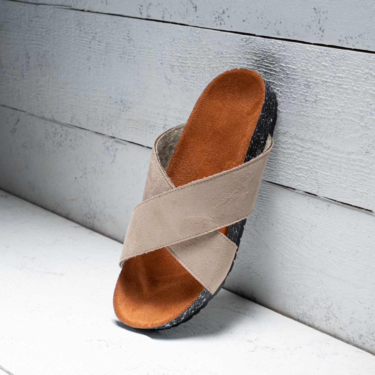 Women's Cross Strap Slippers