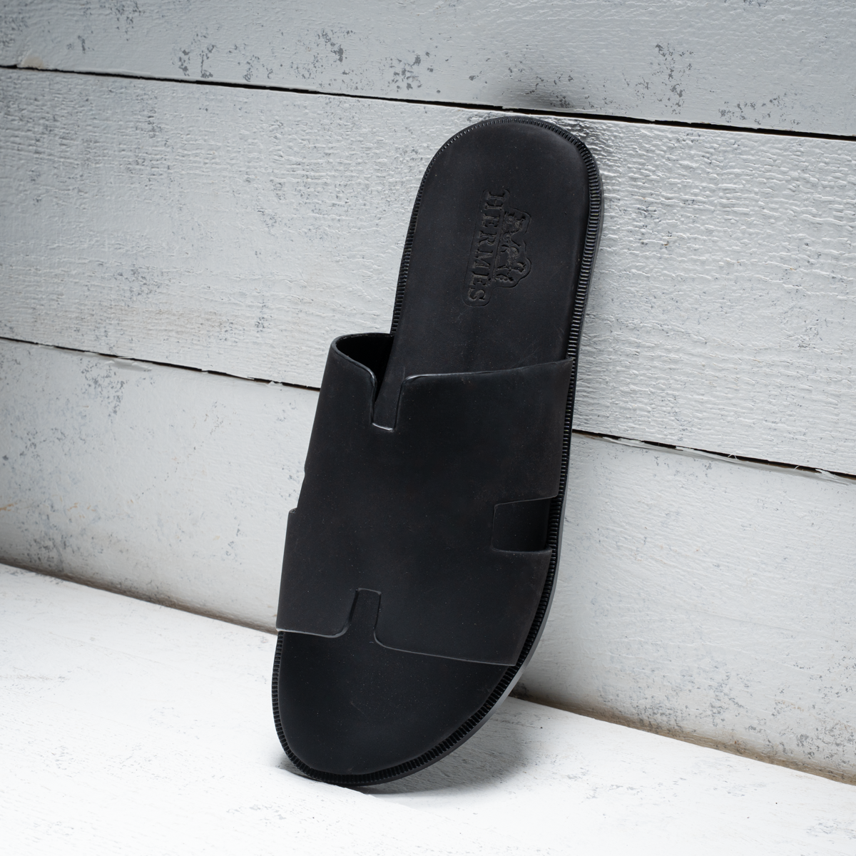Premium Leather Slides