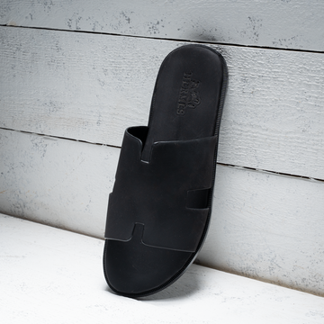 Premium Leather Slides