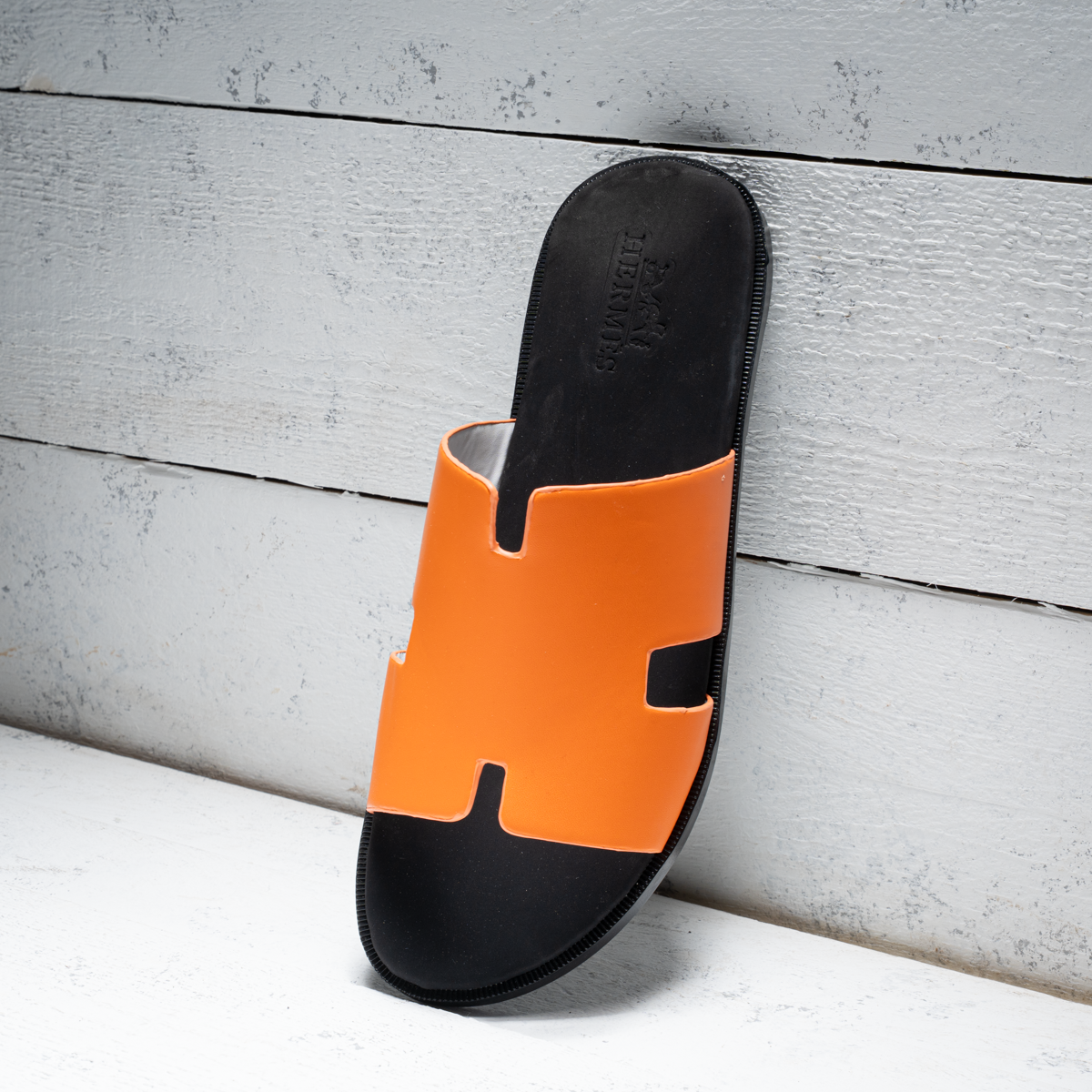 Premium Leather Slides