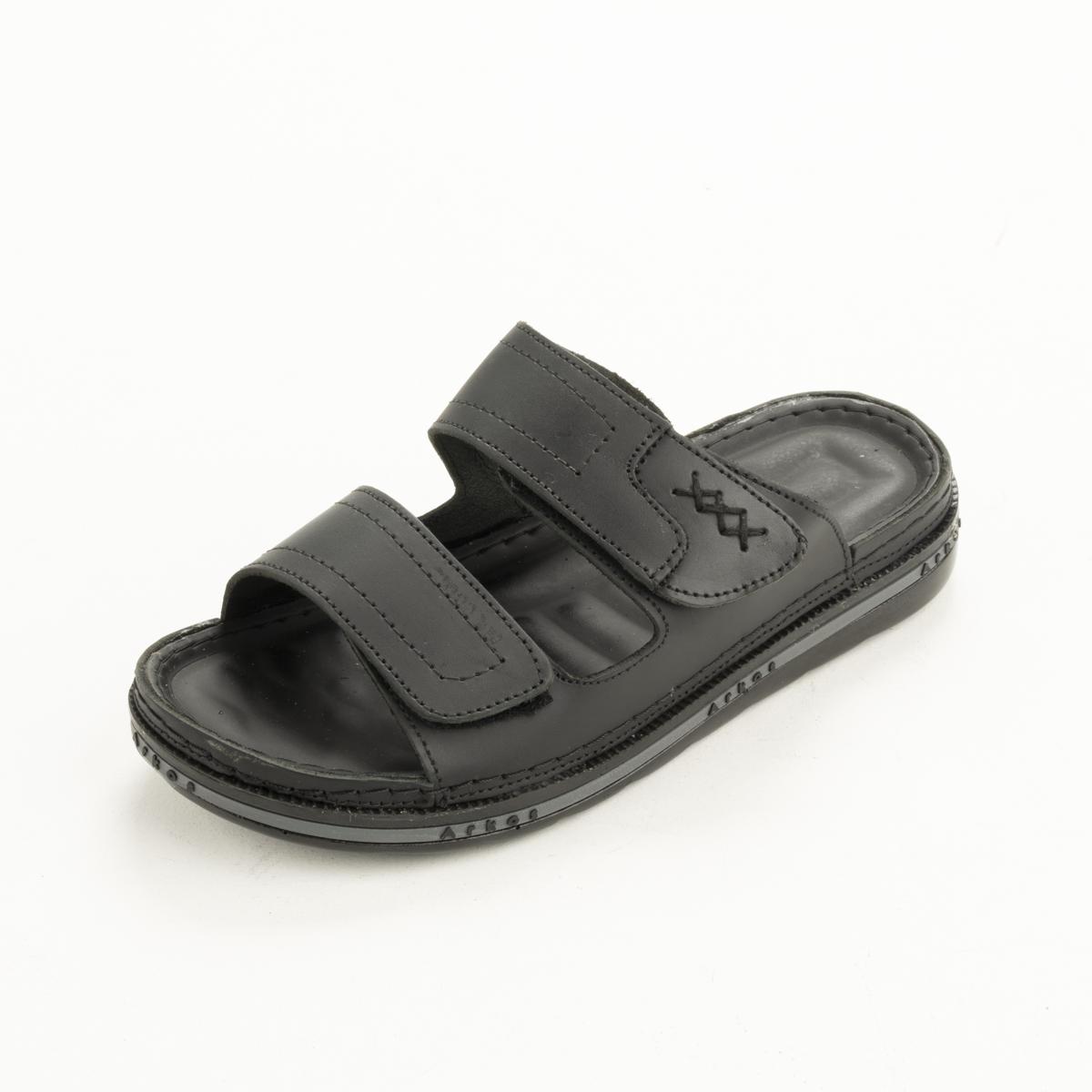 Men's Orthopedic Leather Slippers – Model 5002 Escotch