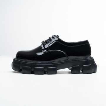 Men's Glossy Chunky Sneakers