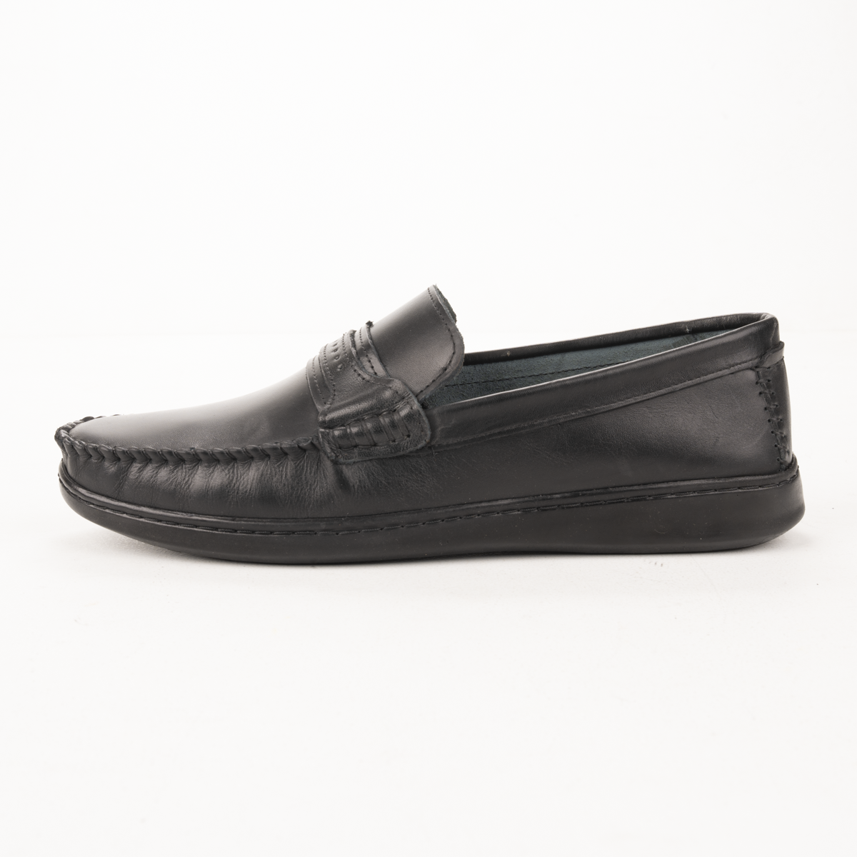 Genuine Leather Buckle Shoes