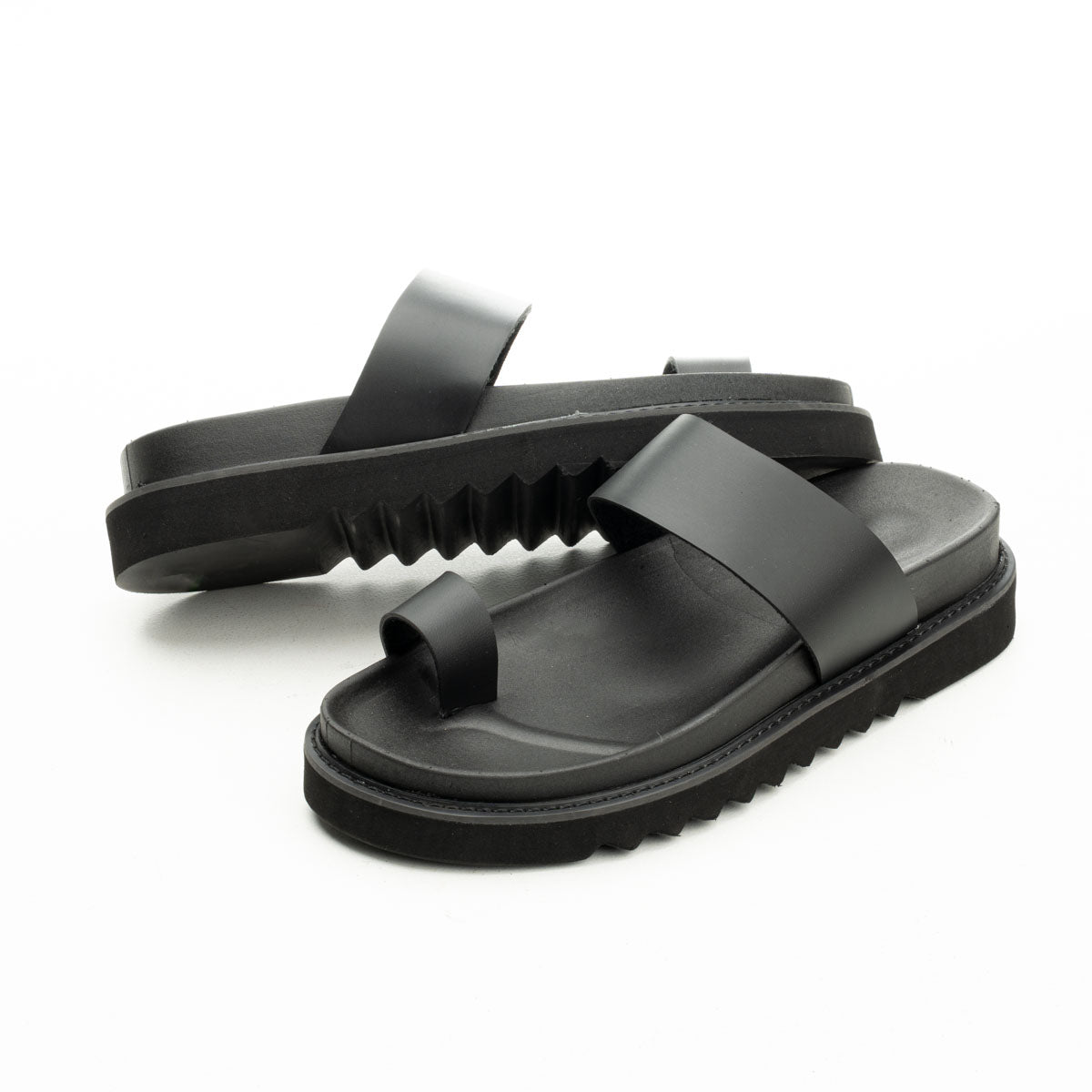 Classic Summer Leather Slipper