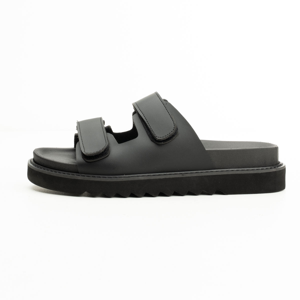 Scotch Closure Leather Sandals