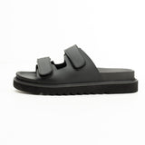 Scotch Closure Leather Sandals
