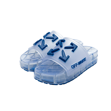Men's Off-White Slide Slippers
