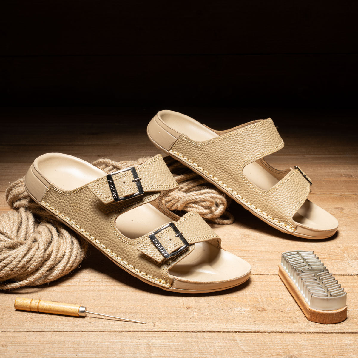 Men's Leather Slipper