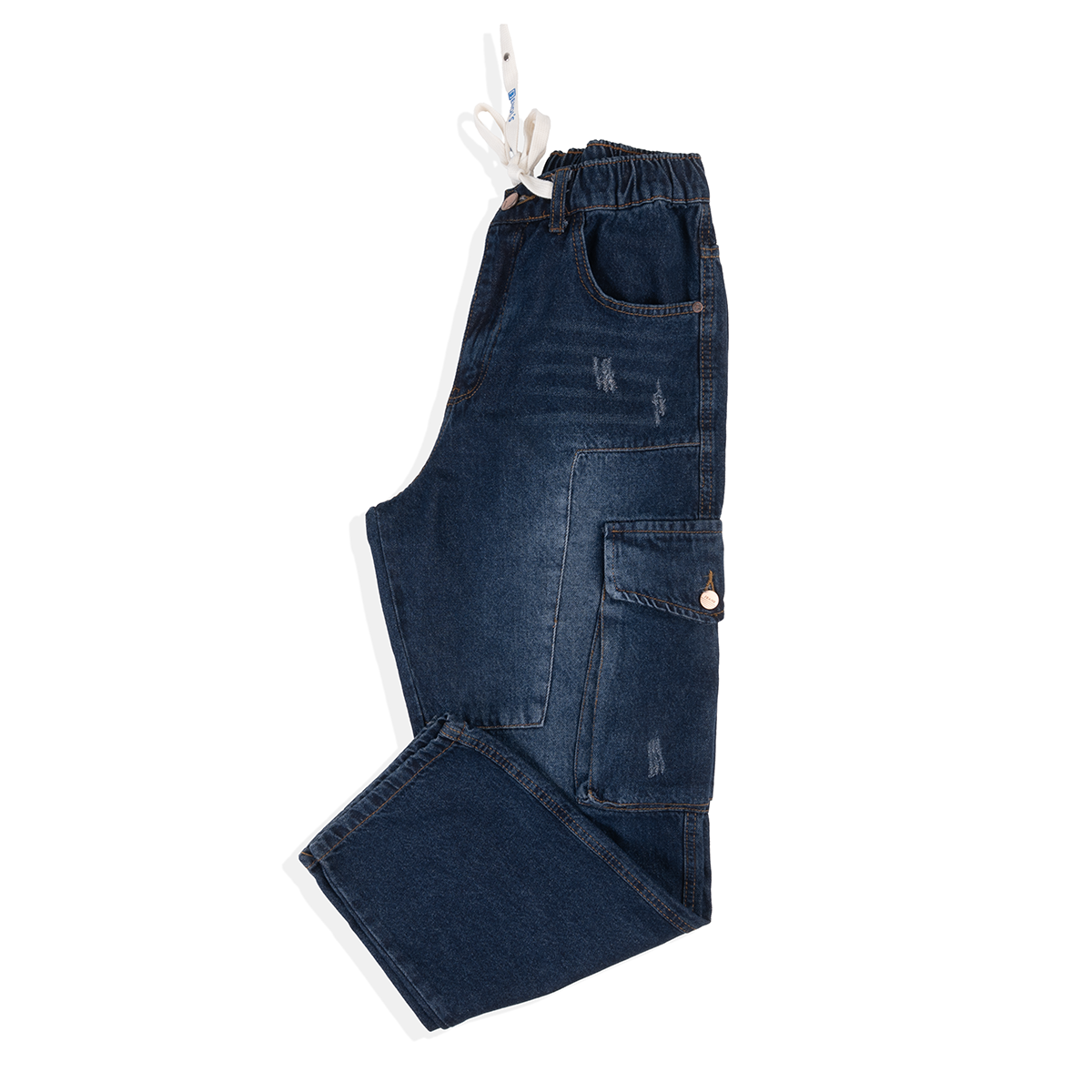 Relaxed Cargo Jeans