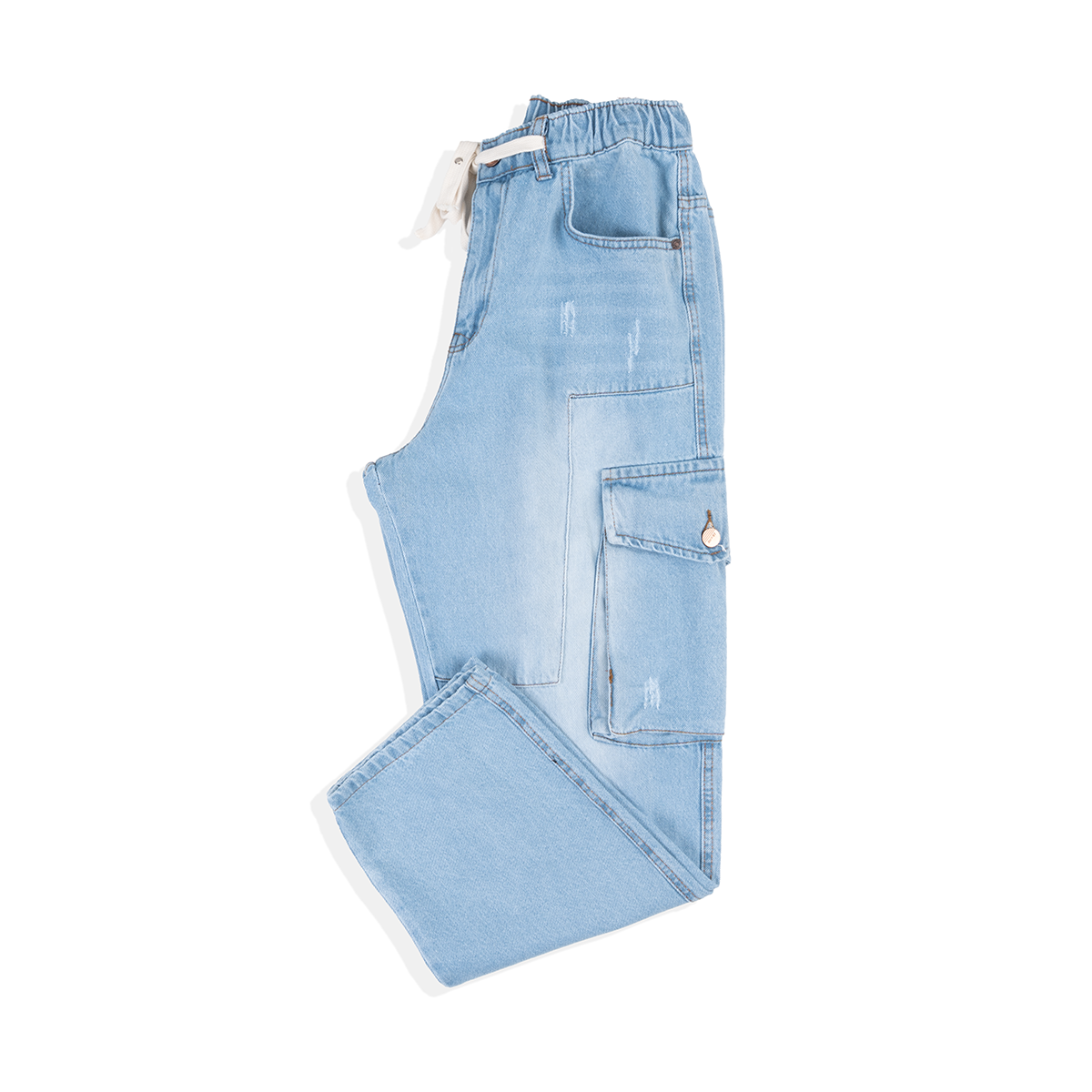 Relaxed Cargo Jeans