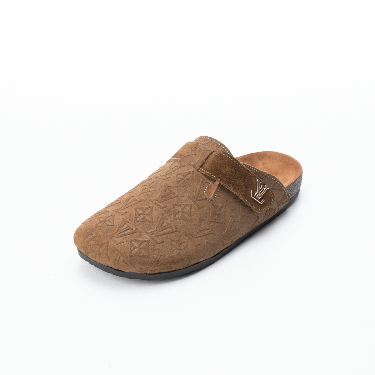 LV Leather Slipper