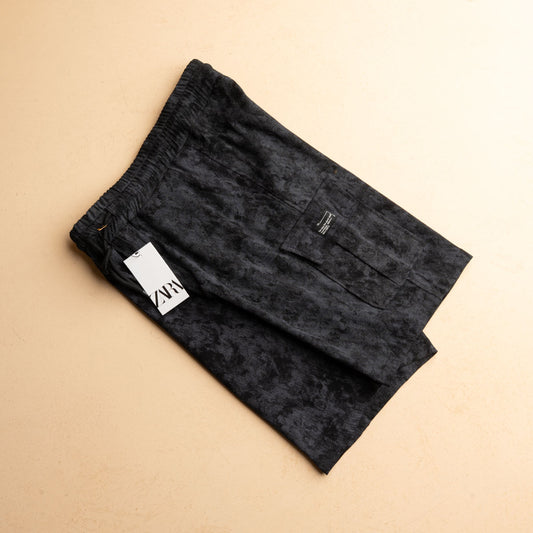 Lightweight Ribbed Cotton Shorts