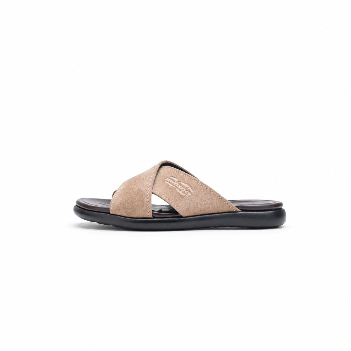 Men's Suede Cross Slippers