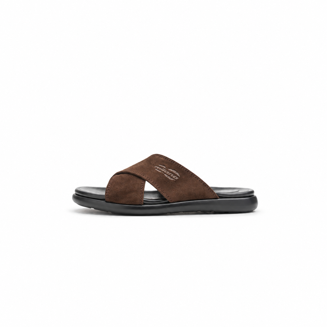 Men's Suede Cross Slippers