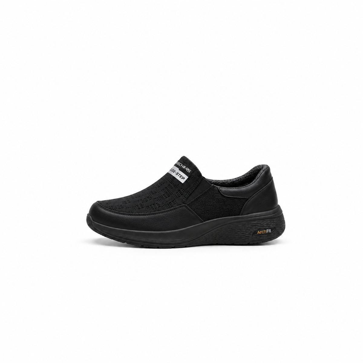 Men's Leather Slip-On Sneakers