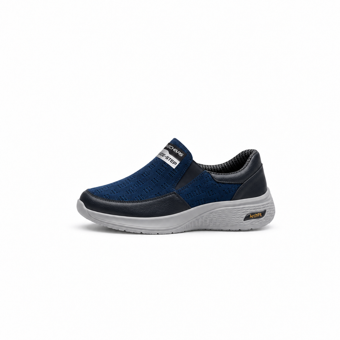 Men's Leather Slip-On Sneakers