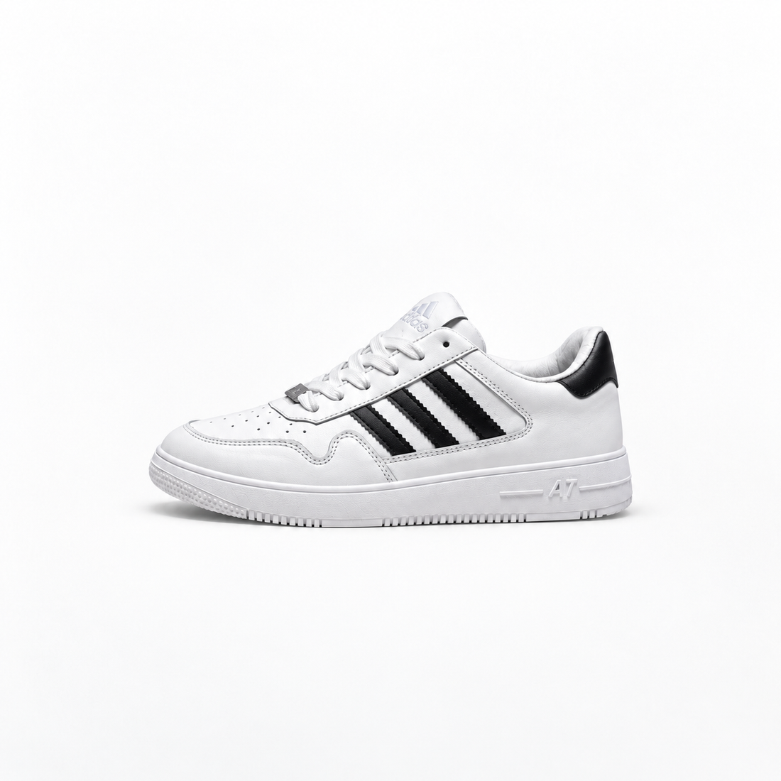 Men's Imported Leather Slip-On Sneakers
