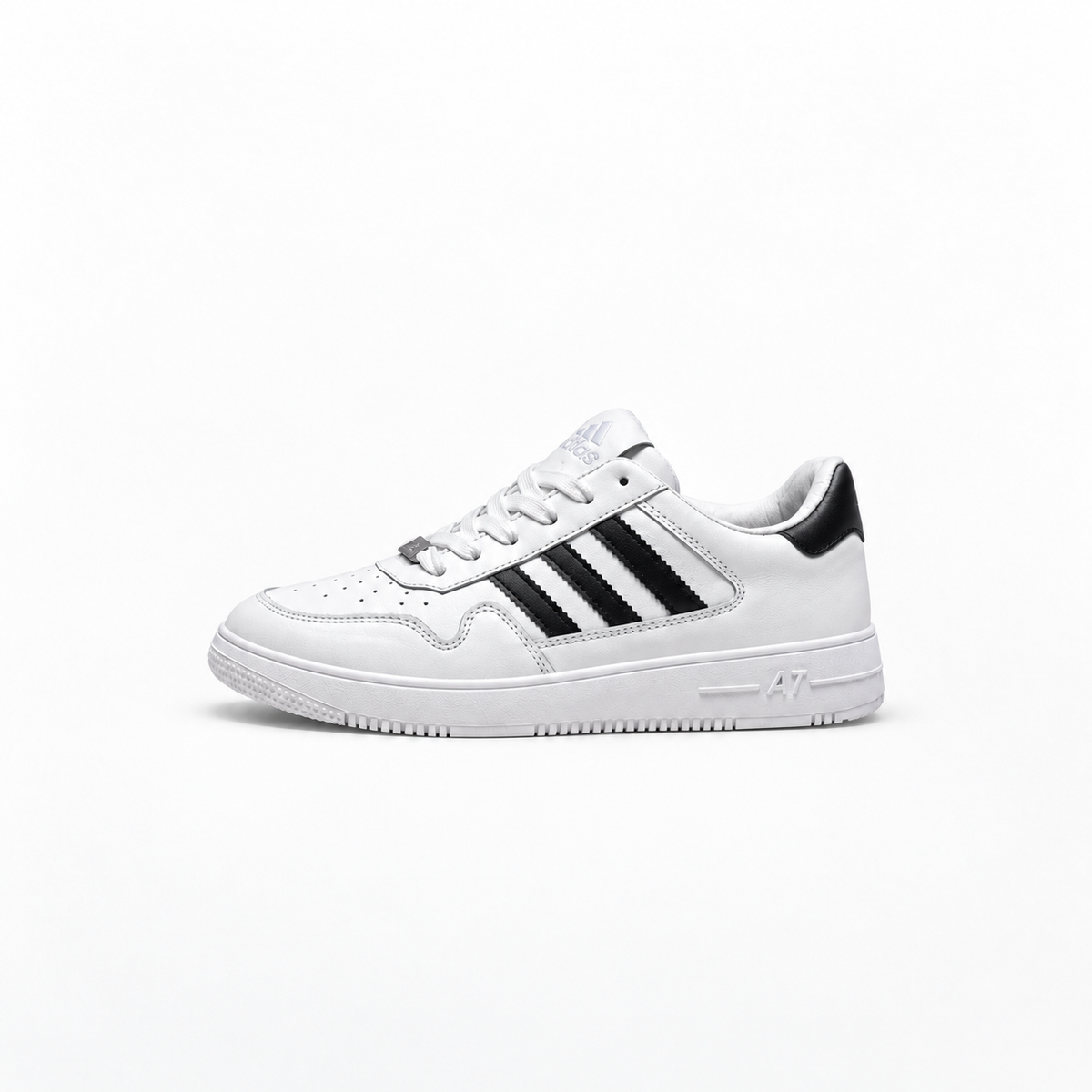 Men's Imported Leather Slip-On Sneakers
